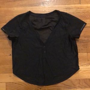 Lululemon 3/4 Top